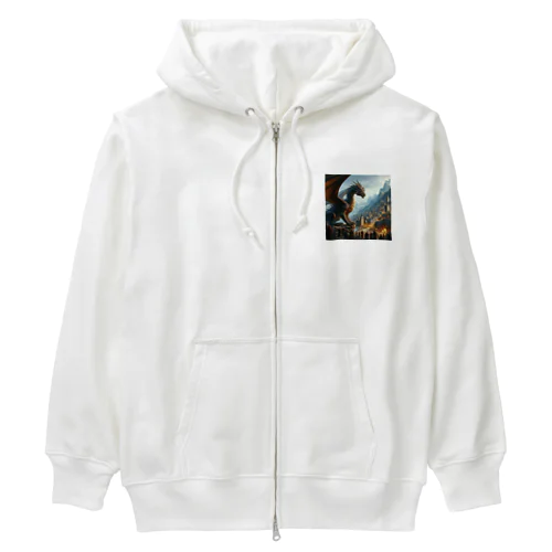 一面龍 Heavyweight Zip Hoodie