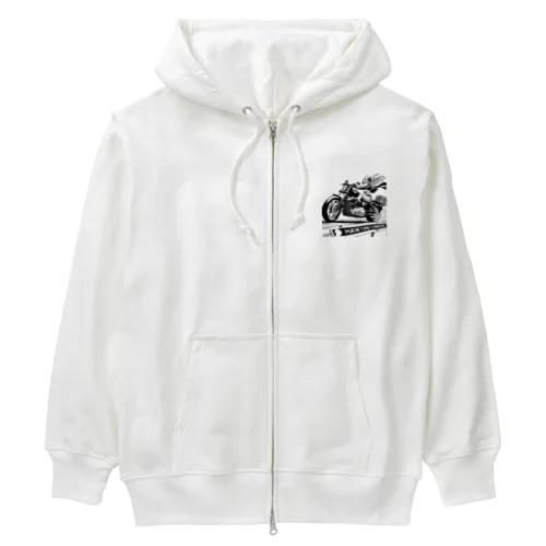 バイク女子 04 Heavyweight Zip Hoodie