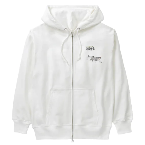 ノラ猫 Heavyweight Zip Hoodie