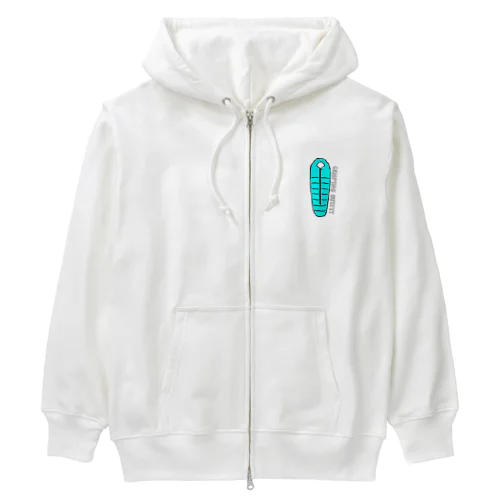 キャンピング寝袋 Heavyweight Zip Hoodie