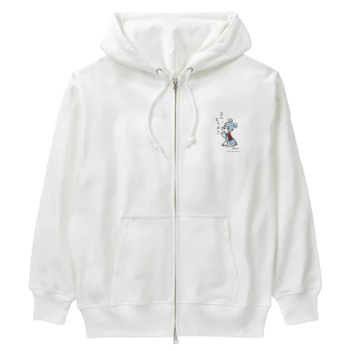 マオ_コレどうよ_ウェア Heavyweight Zip Hoodie