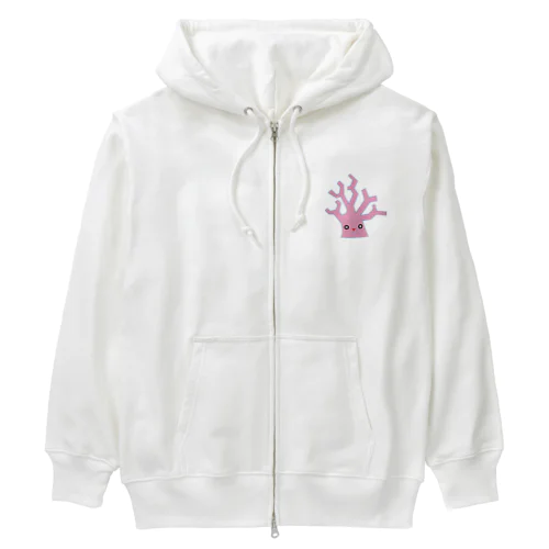 サンゴの日 対応グッズ サンゴくん Heavyweight Zip Hoodie