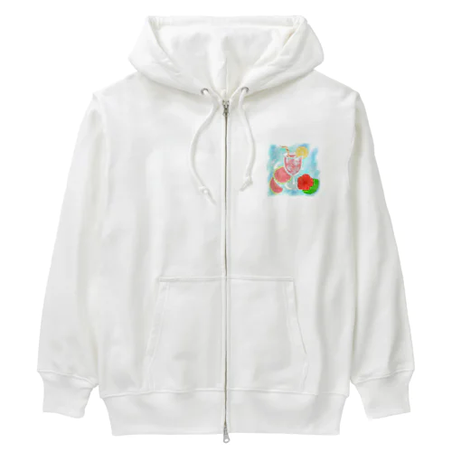 南国パラダイス♪グァバジュース！2 Heavyweight Zip Hoodie