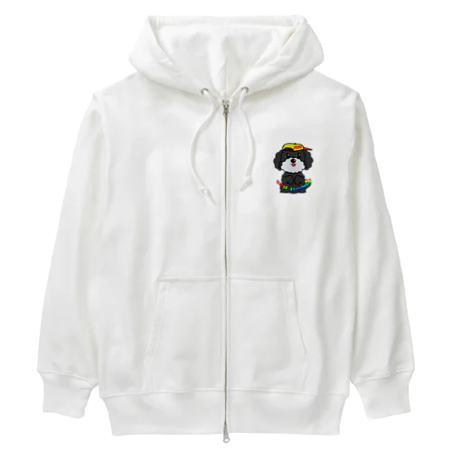 ちんちんトイプードル Heavyweight Zip Hoodie