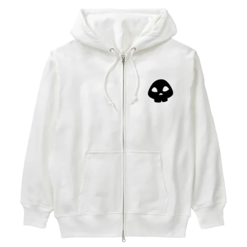 頭蓋骨 Heavyweight Zip Hoodie