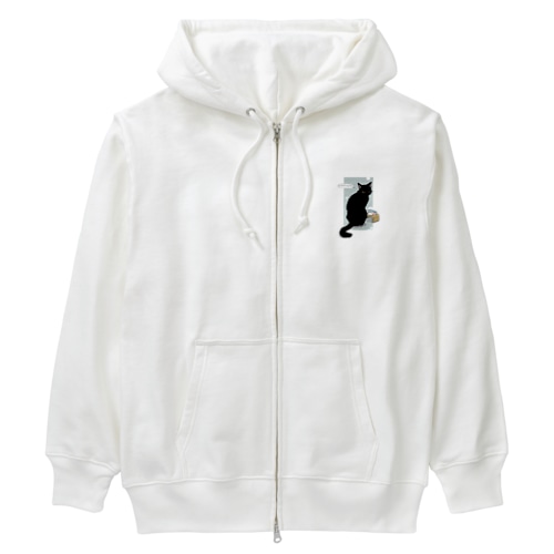 スーパー猫の日2 Heavyweight Zip Hoodie