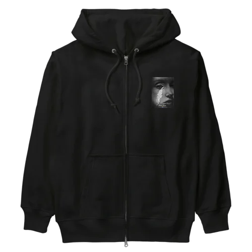 Tear Heavyweight Zip Hoodie