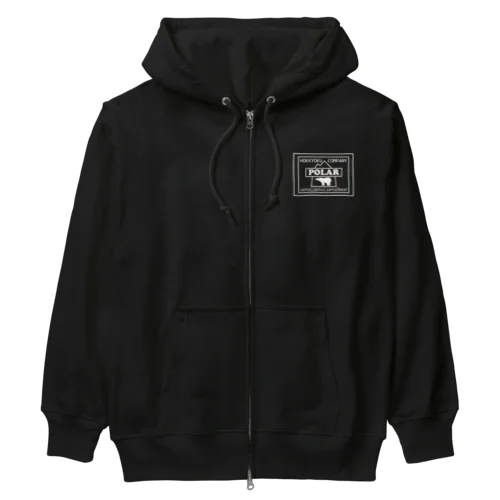 POLAR(濃色用) Heavyweight Zip Hoodie