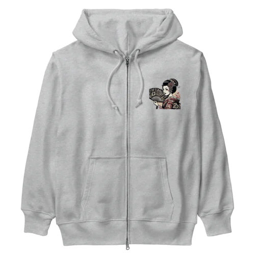 maiko2 Heavyweight Zip Hoodie