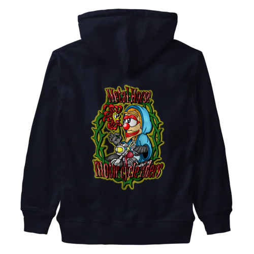 METAL HORSE マリア Heavyweight Zip Hoodie