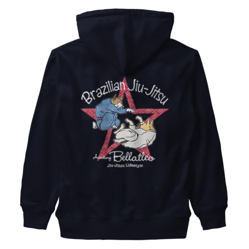 総合格闘技&ブラジリアン柔術アカデミー「ベラトレオ」BJJ Heavyweight Zip Hoodie