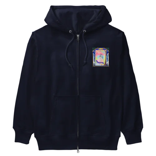 夜明けのエンジェル  Heavyweight Zip Hoodie