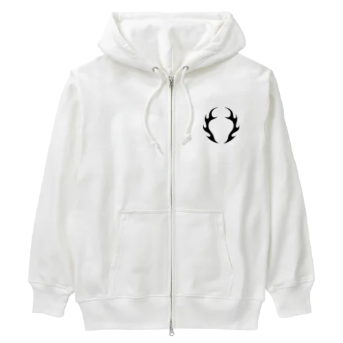 シカくん Heavyweight Zip Hoodie