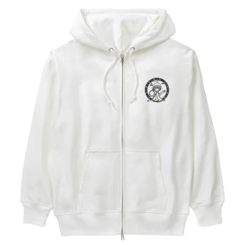 てんびん座 パターン1 Heavyweight Zip Hoodie