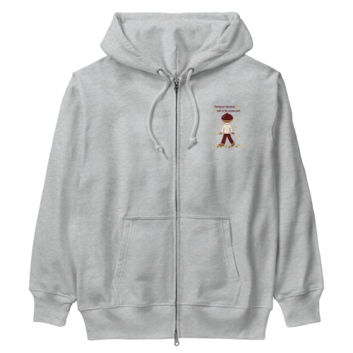とっくりくんの秋散歩 Heavyweight Zip Hoodie