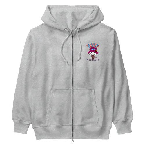 つるこまんじゅう Heavyweight Zip Hoodie