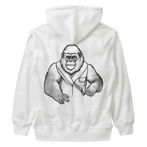 ゴリラタイチョー Heavyweight Zip Hoodie