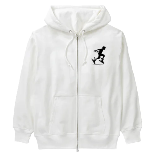 NinjaSamurai kidsシリーズ Heavyweight Zip Hoodie