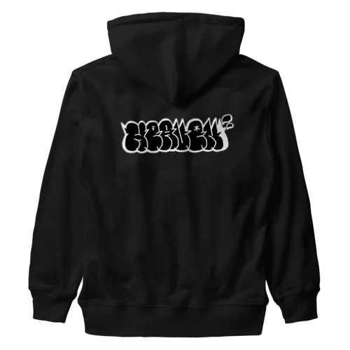 HEAVENロゴ(クロ) Heavyweight Zip Hoodie