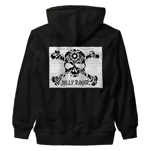 海賊旗　BLKSKULL Heavyweight Zip Hoodie