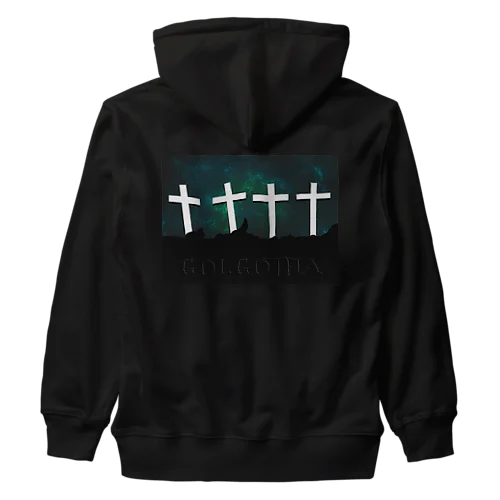 GOLGOTHA Heavyweight Zip Hoodie