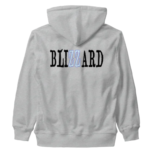 BLIZZARD(英字＋１シリーズ) Heavyweight Zip Hoodie