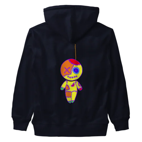 HANGING VOODOO DOLL VIVID Heavyweight Zip Hoodie