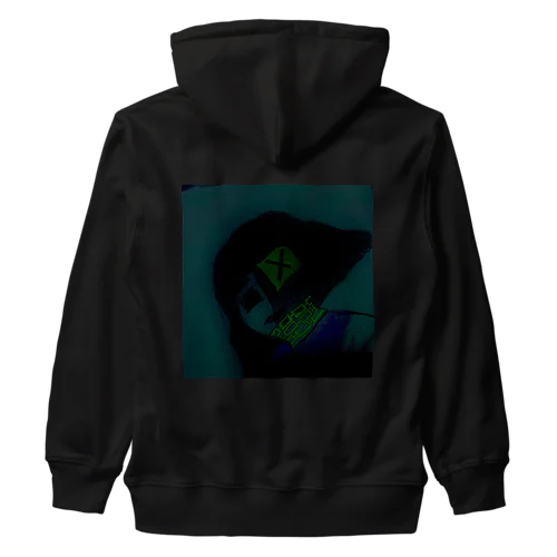 ダーク。マインド。 Heavyweight Zip Hoodie
