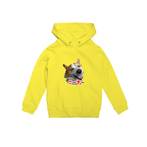 【Kids】ウィンク こーぎーパーカー赤 Hoodie