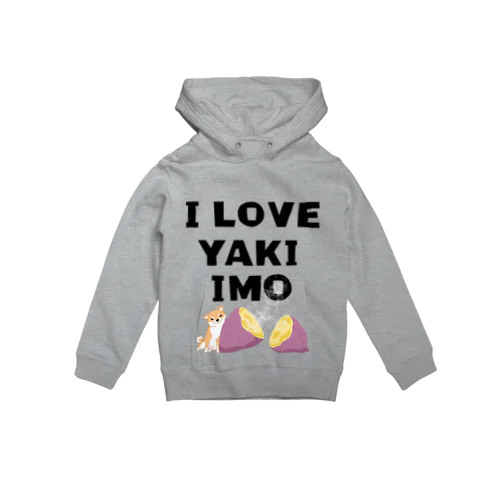 I LOVE YAKIIMO（赤柴） Hoodie