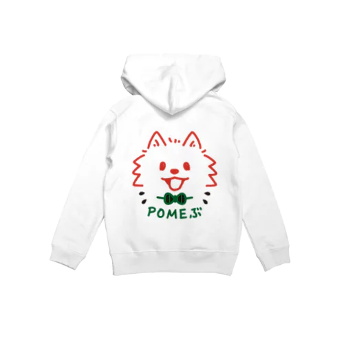 キッズサイズ　バックプリント　POMEぶ Cスイカ  Hoodie