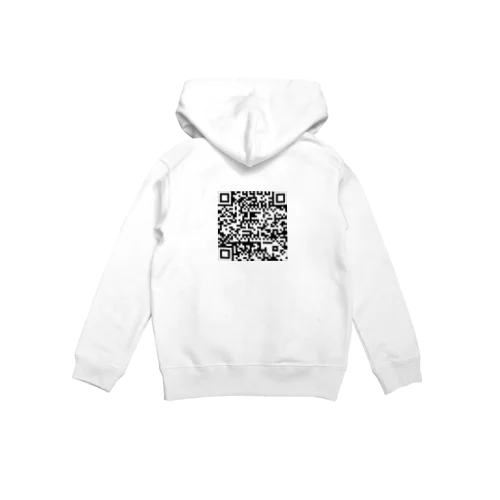 ありがとうQRブラック Hoodie