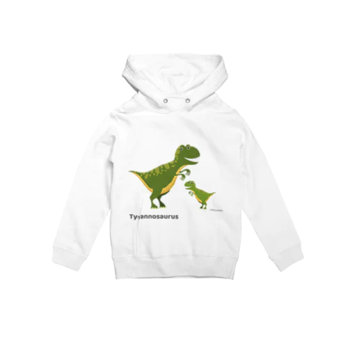 ティラノサウルスの親子 Hoodie