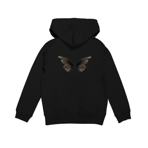 ハロウィン🎃Halloween🎃Keep Calm and Goth On『Raven Crow 闇のサーカス団』🦇ゴシック 鴉 黒い翼 Hoodie