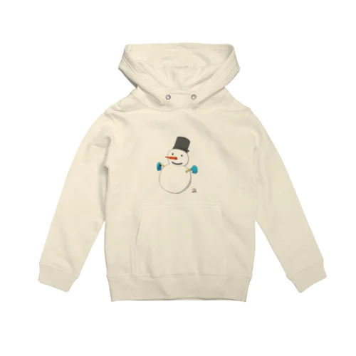 国語専門学習会　種　ゆきだるまさんグッズ Hoodie