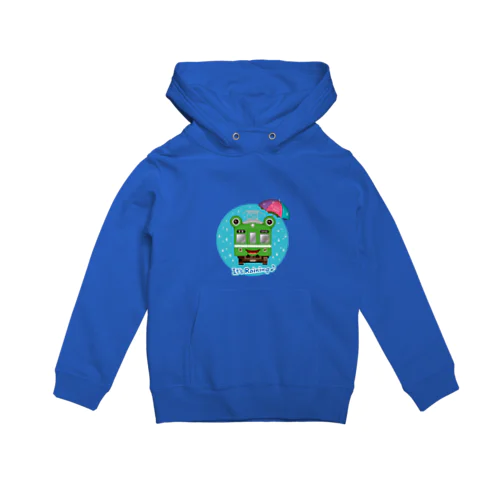 カエル電車「 雨♪」 Hoodie