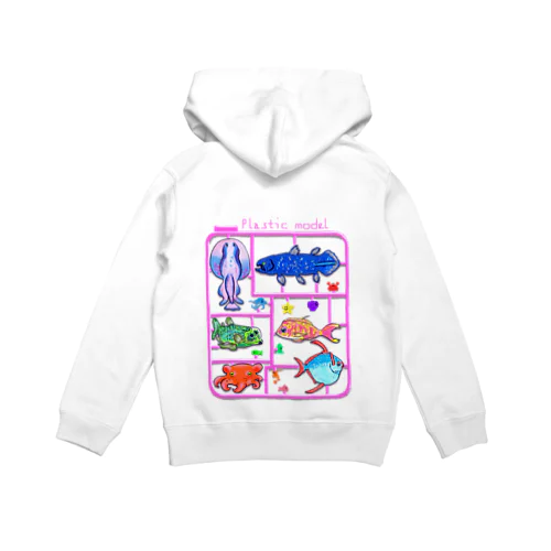 深海魚プラモデル Hoodie