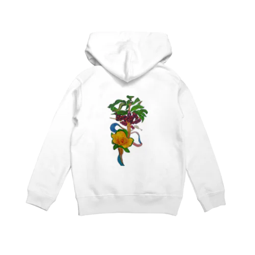 へび 中央ポイント Hoodie