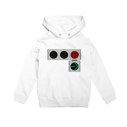 右折矢印付き小型信号機(低コスト灯器) Hoodie