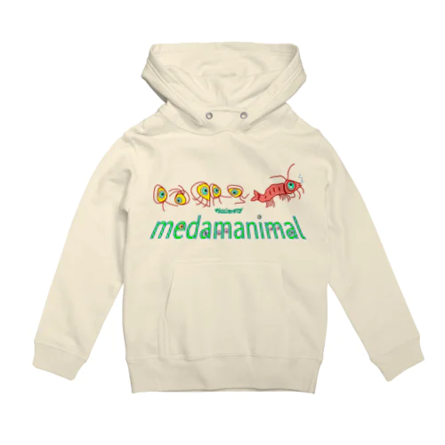 medamanimal パーカー