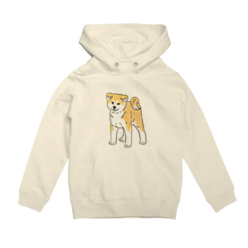 秋田犬の展覧会立ち込み練習 Hoodie