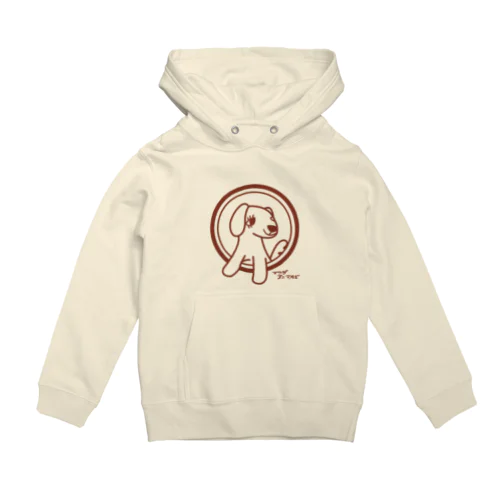 つけまつげな犬 Hoodie