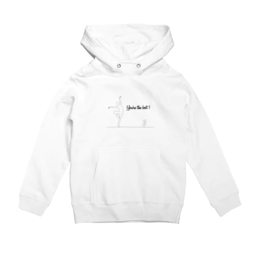 バレエシルエット 【男性1】BLACKLINE Hoodie