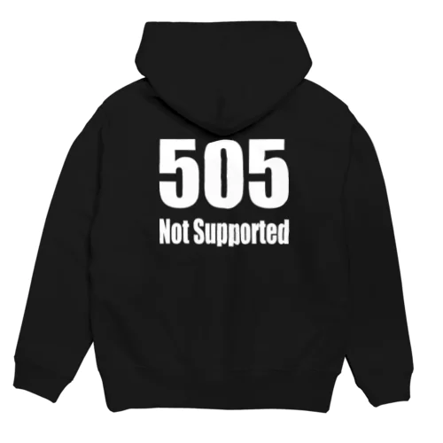 505 Not Supported パーカー