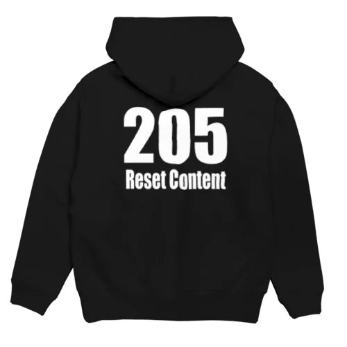 205 Reset Content パーカー