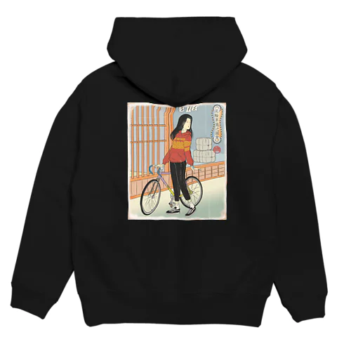 "双輪車娘之圖會" 1-#2 Hoodie