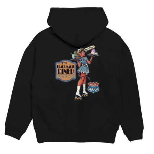 "BLACK MAGIC DINER" Hoodie