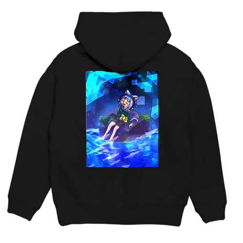 星影またたく波の花 Hoodie