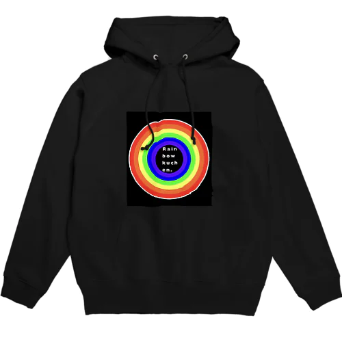 Rainbow kuchen.  Hoodie