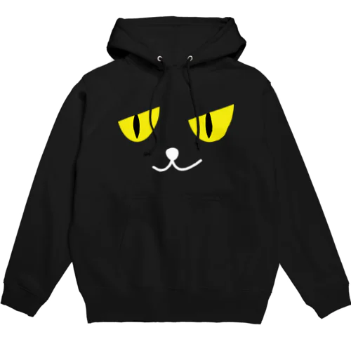 ニヤリクロネコ Hoodie